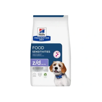 Obrázek Hill&#039;s Prescription Diet z/d Food Sensitivities Low Fat Hydrolysed Soy 3 kg