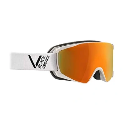Obrázek Black Crevice Lyžařské brýle Schladming dvojitá skla, povrchová úprava proti zamlžování, ochrana UV400 (bílá/černá, M (obvod hlavy 55 58 cm)..