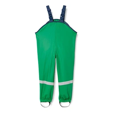 Obrázek Playshoes Lined Rainpants GEFÜTTERTE Regenhose Unisex Kalhoty do deště pro děti, Velikost: 80, Grün