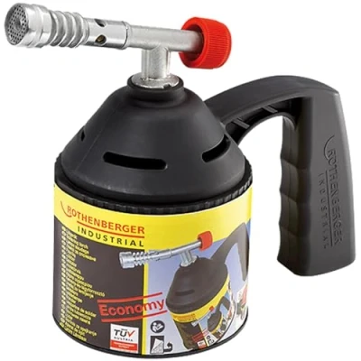 Obrázek ROTHENBERGER Industrial Roflame Economy lampa Pájecí hořák Bunsen Pájení Plynový 650 C Pracovní teplota, 35912