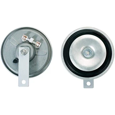 Obrázek HELLA 3BA 002 768 382 Horn B36 24 V 116 dB(A) Frekvenční rozsah: 335 Hz Tiefton barva krytu: šedá plochá přípojka