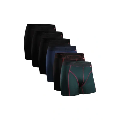 Obrázek Danish Endurance 6 PACK Performance Trenýrky, Muži, Velikost: Large, Black/multicoloured