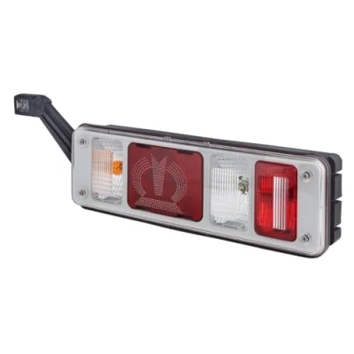 Obrázek HELLA Zadní světlo &quot;Krone&quot; Hybrid 24V nástavba/šroubované ECE/ADR/GGVS/ne SAE barva světelných oken: čiré zástrčka: EasyConn Male levé množství: 1 2VP 340 961 531