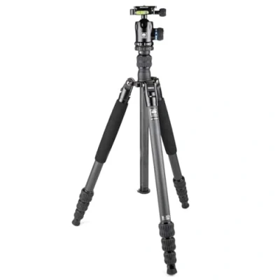 Obrázek SIRUI AM 1204K+K 10X LightLegs Pro trojnožkový stativ Carbon s kulovou hlavou z hliníku, 169,3 cm