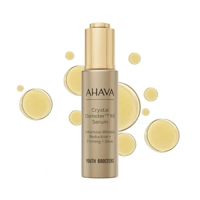 Obrázek AHAVA Sérum Crystal osmoter X6 revoluční posilovač a redukce vrásek mládeže, zesiluje mladistvé září, obohacené o z Mrtvého moře jojobový olej, 1 fl.oz