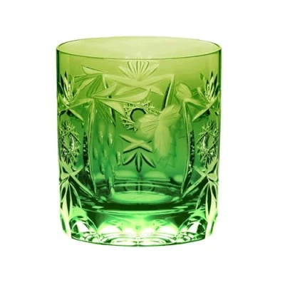 Obrázek Nachtmann Sklenice na whisky, 250 ml, zelená, hroznové víno, 35896, whisky tumbler z olovnatého křišťálu, lze mýt v myčce, Made in Germany