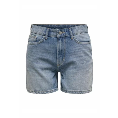 Obrázek ONLY Lella Džínové kraťasy, Ženy, Velikost: Small, Medium blue denim