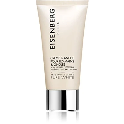 Obrázek EISENBERG Pure White, Creme weiß für Mains und Nägel, 75 ml