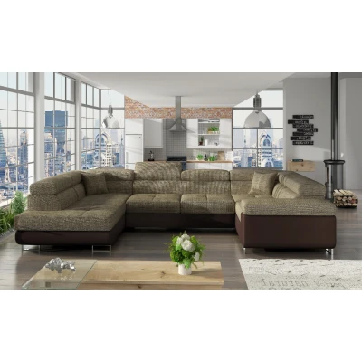 Obrázek Letto sedací souprava Materiál / Dekor: Berlin 03, Ekokůže Soft 66, Orientace: Levá