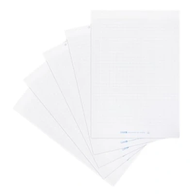 Obrázek Landré Flipchart papír, čtverečkovaný, s 20 listy na jeden blok, 6násobné děrování, 5 kusů
