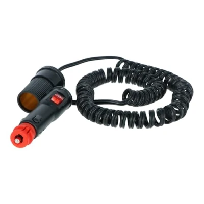 Obrázek Carpoint 0510041 Prodlužovací kabel s 10A pojistkou 12/24V on/off