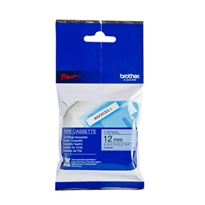 Obrázek Brother MK531 BZ kazety na popisovací pásky modré žluté 8 mx12 mm není laminované pro P touch 60 65 75 80 85 110