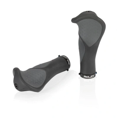 Obrázek XLC GR S22 Ergonomic délka 135 mm černo šedá Gripy