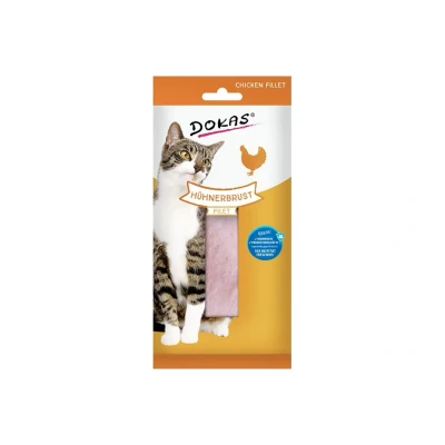 Obrázek DOKAS Cat Filet z kuřete 22g