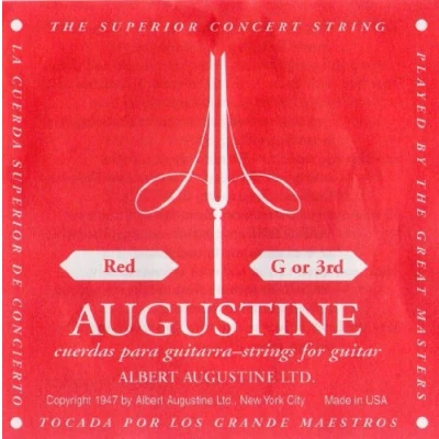 Obrázek Augustine AURE3 650423 Red Label struny pro klasickou kytaru G3