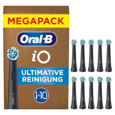 Obrázek Oral B iO ultimativní čištění originální nasazovací kartáčky pro elektrické zubní hlavice kartáčků, nástavec zubních náhradní kartáčky, pokročilé hloubkové