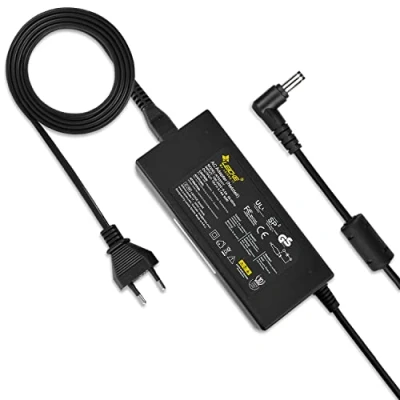 Obrázek LEICKE 19V 4,74A 90W Notebook Laptop nabíječka AC DC síťový zdroj pro ASUS, Medion, Toshiba, Lenovo, Acer Aspire, Targa, HP Compaq, Fujitsu, Siemens, Akoya 5,5 * 2,5 mm