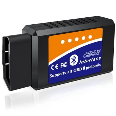 Obrázek OBD2 Bluetooth diagnostický přístroj skener kódů čtečka pro Android Windows, auto OBD adaptér všechna vozidla s protokolem OBDII