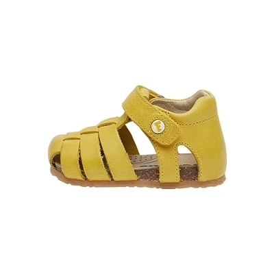 Obrázek Falcotto ALBY Halbgeschlossene Ledersandalen mit Dinosaurierdruck, gelb 20
