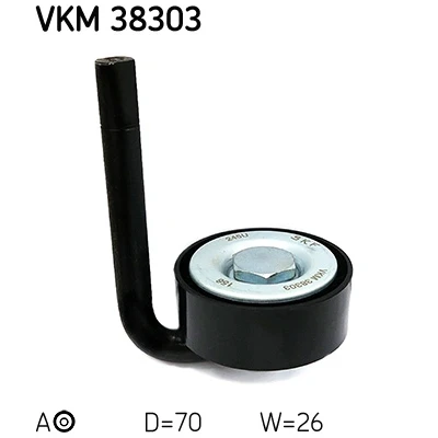 Obrázek SKF VKM 38303 Spannrollen sada pro Kromě Pud