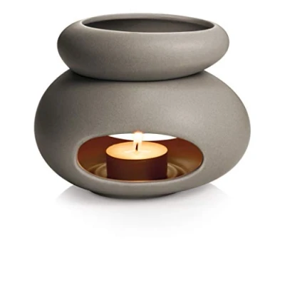 Obrázek Tescoma Stones Fancy Home Aroma Diffusor, Keramik, grau, 14.4 x 13 12 cm