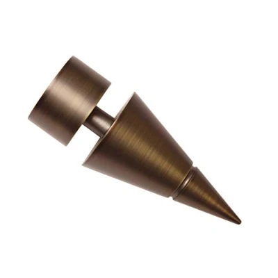 Obrázek Gardinia Koncový knoflík, kov, bronz, 0,1, 2, Ø 25 mm