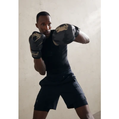 Obrázek Venum Impact Boxing Gloves Unisex Boxerské rukavice, Velikost: 16oz, Dark camo/sand