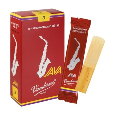Obrázek Vandoren SR263R Java &quot;Filed Red&quot; Cut staré saxofon listy 10 jednotky