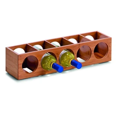 Obrázek Zeller 13565 regál na víno 13,5 x 12,5 53 cm, bambus