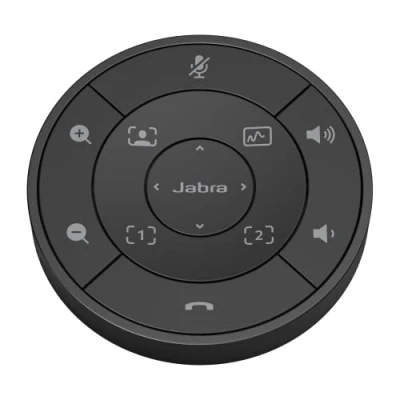 Obrázek Jabra PanaCast 50 Fernbedienung einfache für die Videobar All In One Bedienung im Raum mit Lautstärkeregelung Schwarz, 8220 209