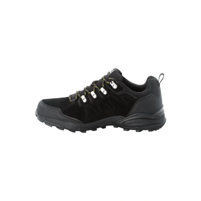 Obrázek Jack Wolfskin Refugio Texapore LOW M Chodecké tenisky, Muži, Velikost: 42.5, Phantom / burly yellow xt boty