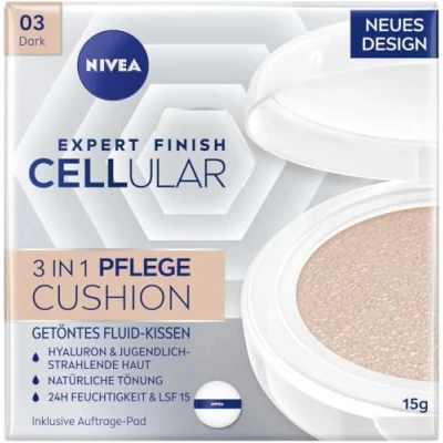 Obrázek Polštářky proti stárnutí Nivea 3v1 na přirozené tónování pokožky a dodávání vlhkosti
