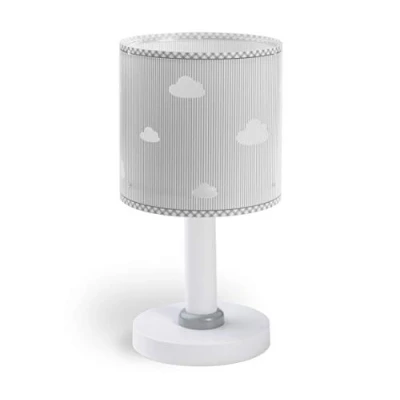Obrázek Dalber Kinder Tischlampe Nachttischlampe Wolken Grau Sweet Dreams, 15 x 30 cm