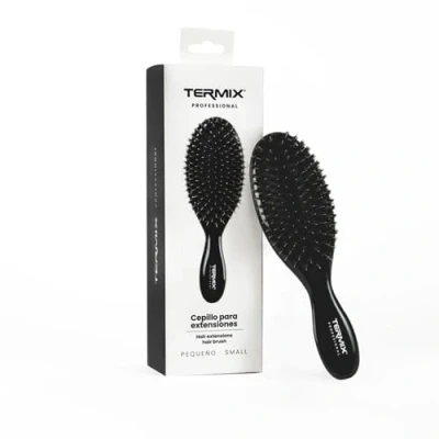 Obrázek Termix Haarbürste für Extensions. Naturfasermischung aus Wildschwein und flexiblem Nylon, die Verbundenheit oder Fixierung nicht beschädigen. Kleine Größe. ,1 Stück (1er Pack)