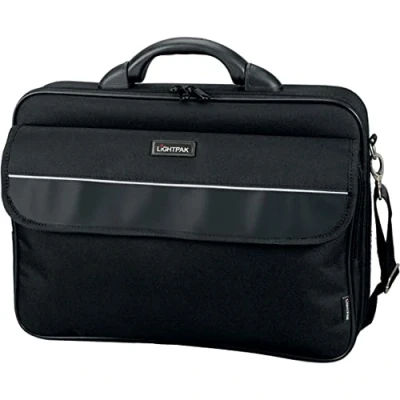 Obrázek Lightpak 46110 taška na laptop Elite S, s polstrovanou přihrádkou 15palcové notebooky, do obchodního stylu A4, přes rameno z polyesteru organizér, cca 32 x
