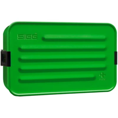 Obrázek SIGG Plus Kovové krabice z hliníku, L, 22,5 x 14,5 6 cm, 299 g, zelené