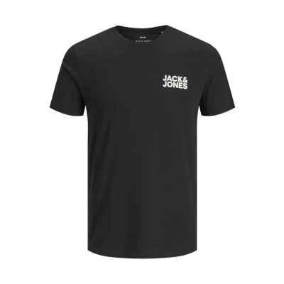 Obrázek Jack &amp; Jones Jjecorp LOGO SS O NECK NOOS Triko s potiskem black, Muži, Velikost: XS, Black