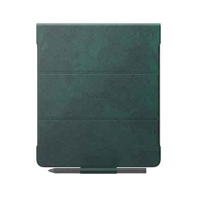 Obrázek Amazon Kindle Scribe Premium Klapphülle mit magnetischer Befestigung schlankes, leichtes Design (nur geeignet für Scribe), Leder, grün