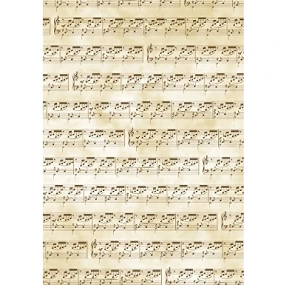 Obrázek Průhledný papír Baier &amp; Schneider &quot;Notes&quot; transparentní DIN A4 na šířku, (21x31cm), 115 g / m²