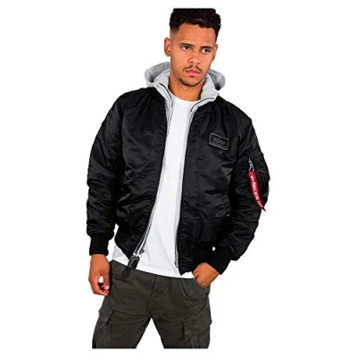 Obrázek ALPHA INDUSTRIES Dámská bunda Bomber, černá (Black 03).