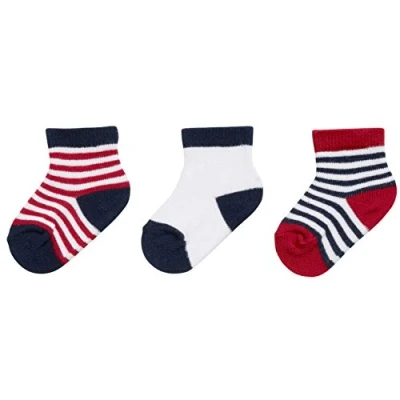 Obrázek Playshoes Unisex dětské první ponožky s krátkým rukávem 495115, 900 vícebarevné, jednotná velikost (velikost výrobce: 0 3M)