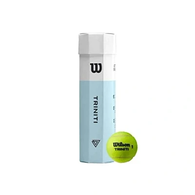 Obrázek Wilson Tenisové míče, pouzdro 100% recyklovatelné, WRT115200 Triniti Tball 3 Ball Can černé