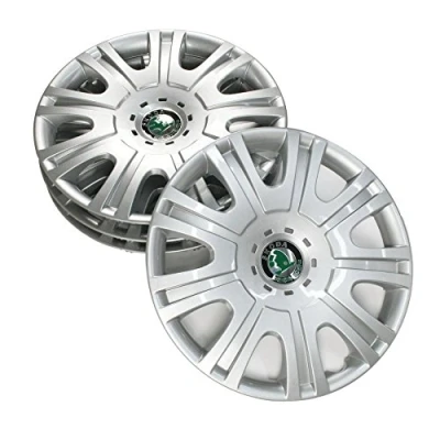 Obrázek Skoda 1Z0071435 sada krytů kol 15 palců Gaspra 4X ozdobné kryty 6Jx15 ocelové ráfky