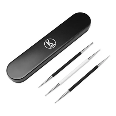 Obrázek K Pro Nehty Dotting Tool Pen tužka na zdobení nehtů, mandala sada 3 kusy