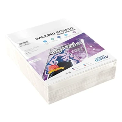 Obrázek Ultimate Guard UGD020031 Comic Backing Boards Magazine Size 100, bílá