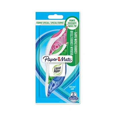 Obrázek Paper MATE Liquid DryLine Grip Korrekturband, sortierte Farben, 12er Box