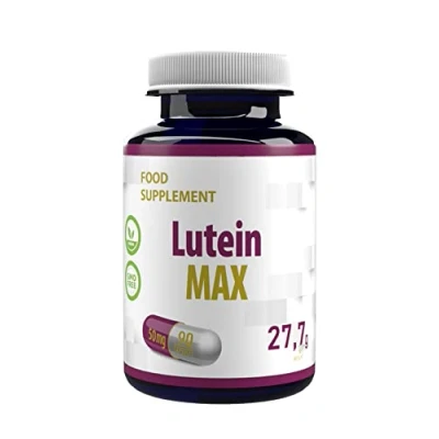 Obrázek Lutein Eye 50 mg 90 veganských kapslí, laboratorně testováno, vysoká dávka, neGMO