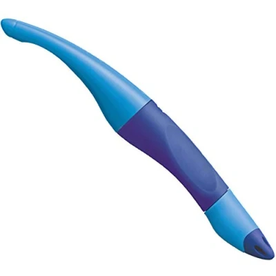 Obrázek Ergonomischer Tintenroller für Linkshänder STABILO EASYoriginal in dunkel /hellblau blau (löschbar) inkl. Patrone