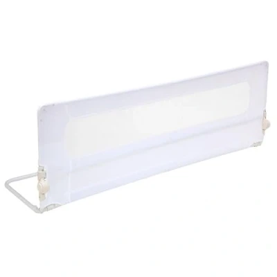Obrázek Safetots Extra široká zábrana k posteli, bílá, 140 cm x výška 50 cm, ochranná mříž pro malé děti bezpečnost, bezpečná dětská na postele