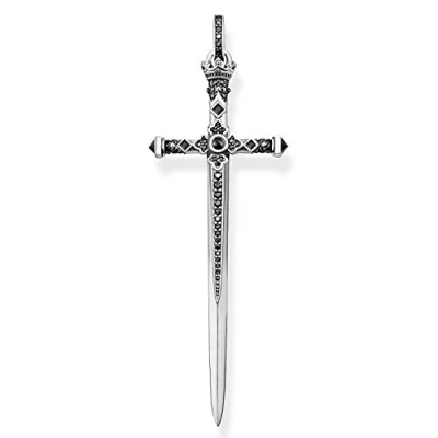 Obrázek Thomas Sabo Dámský řetízek_s přívěskem sterlingové stříbro 925 PE817 641 11, Stříbro, Onyx